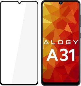 Alogy Alogy Szkło na telefon case friendly Full Glue do Galaxy A31 czarne uniwersalny 2