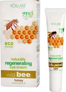 Vollare Dzika Pszczoła Krem naturalnie regenerujący pod oczy 15ml 1