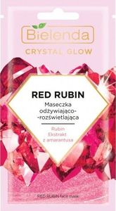 Bielenda Crystal Glow maseczka Red Rubin 1