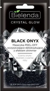 Bielenda Crystal Glow maseczka peel-off Black Onyx 1