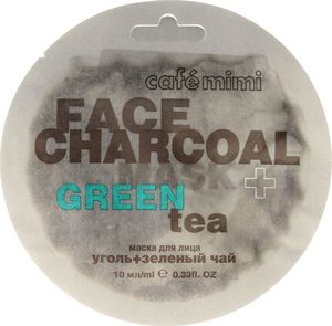 Cafe Mimi Face Charcoal maseczka węgiel bambusowy & zielona herbata 10ml 1