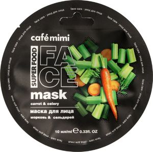 Cafe Mimi Super Food maseczka Marchew & Seler 10ml 1