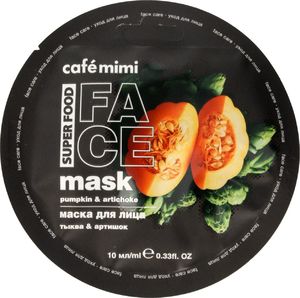 Cafe Mimi Super Food maseczka dynia & karczoch 10ml 1