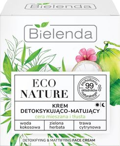Bielenda Eco Nature Krem detoksykująco-matujący 1