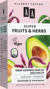 AA Super Fruits & Herbs Krem odżywczy awokado i amarantus 1
