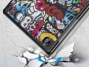 Etui na tablet Alogy Alogy Etui na tablet Book Cover do Lenovo M10 Plus 10.3 TB-X606 Graffiti uniwersalny 5