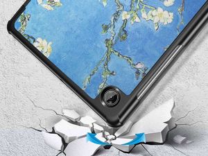 Etui na tablet Alogy Alogy Etui na tablet Book Cover do Lenovo M10 Plus 10.3 TB-X606 Kwitnący migdałowiec uniwersalny 5