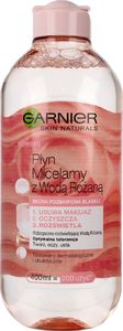 Garnier Skin Naturals Płyn micelarny z Wodą Różaną - cera pozbawiona blasku 400ml 1