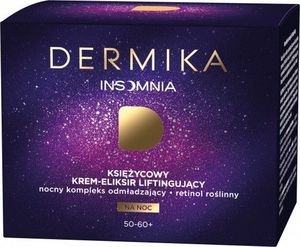 Dermika Insomnia 50-60+ Księżycowy krem-eliksir liftingujący 1