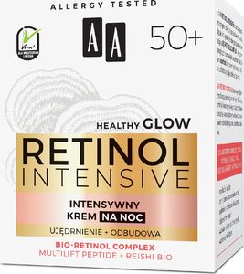 AA AA Retinol Intensive 50+ Intensywny Krem na noc - ujędrnienie + odbudowa 50ml 1