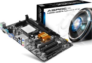 Płyta główna ASRock N68-GS4/USB3 FX nForce 630a, AM3, DualDDR3-1066, SATA2, 2xUSB3.0, LAN, mATX 1