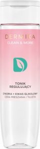 Dermika Clean & More Tonik Regulujący Cera Mieszana i Tłusta 200 ml 1