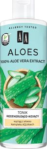 AA Aloes 100% Tonik regenerująco-kojący 400ml 1