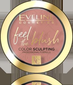Eveline Eveline Feel the Blush Róż do policzków nr 04 Tea Rose 1szt 1
