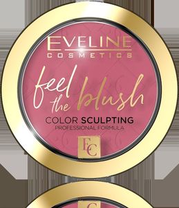 Eveline Eveline Feel the Blush Róż do policzków nr 03 Orchid 1szt 1