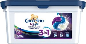 Coccolino  Coccolino Care Caps Kapsułki do prania 3in1 Black&Dark (29 prań) 783g 1