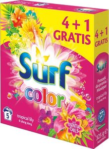 Surf Surf Color Proszek do prania Tropica Lily & Ylang Ylang 325g 4+1 (5 prań) 1