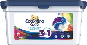 Coccolino  Coccolino Care Caps Kapsułki do prania 3in1 Color (29 prań) 783 g 1