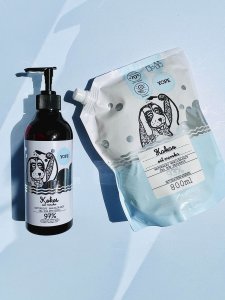 Yope YOPE Żel pod prysznic KOKOS i SÓL MORSKA 800ml - zapas 4