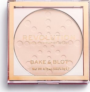 Makeup Revolution Bake & Blot Puder prasowany Lace 1