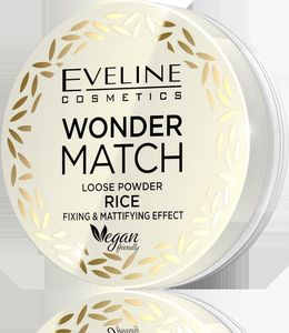 Eveline Wonder Match Puder sypki do twarzy Rice 1