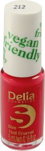 Delia Delia Cosmetics Vegan Friendly Emalia do paznokci Size S nr 212 Coraline 5ml 1
