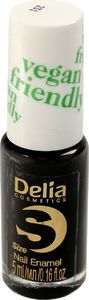 Delia Delia Cosmetics Vegan Friendly Emalia do paznokci Size S nr 231 Black Orchid 5ml 1