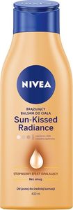 Nivea Nivea Sun-Kissed Radiance Balsam do ciała brązujący - jasna i średnia karnacja 400ml 1
