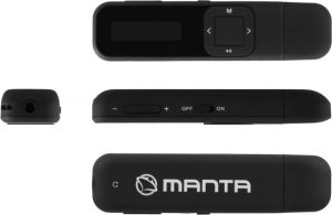 Manta MP3267, 8GB, Czarny 6