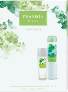 Chanson  Zeataw dla kobiet D'Eau Original naturalny spray 75ml+deo spray 200ml 1