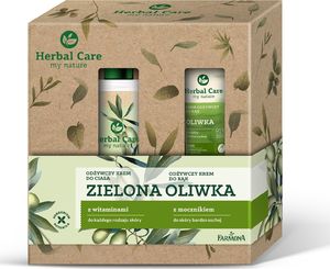 Farmona Farmona Zestaw prezentowy Herbal Care Zielona Oliwka (Krem do rąk 100ml+krem do ciała 400ml) 1