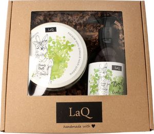 LaQ LaQ Zestaw prezentowy dla kobiet Kiwi i Winogrona (żel pod prysznic 300ml+peeling 200ml) 1op. 1