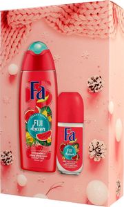 Fa Zestaw prezentowy Fiji Dream (Żel pod prysznic 250ml+Dezodorant roll-on 50ml) 1