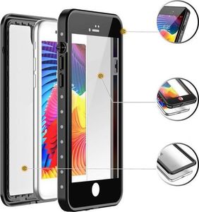 Alogy Etui na telefon wodoodporne Waterproof IP68 Alogy do iPhone 7/8/SE 2020 uniwersalny 5