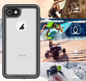 Alogy Etui na telefon wodoodporne Waterproof IP68 Alogy do iPhone 7/8/SE 2020 uniwersalny 7
