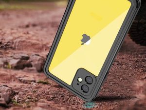 Alogy Etui na telefon Alogy wodoodporne Waterproof IP68 do iPhone 11 uniwersalny 7