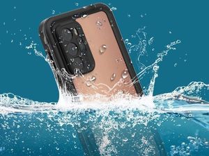 Alogy Etui na telefon Alogy wodoodporne Waterproof IP68 do Huawei P40 Pro czarne uniwersalny 2