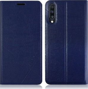 Alogy Etui na telefon Alogy portfel do Samsung Galaxy A70 Granatowe uniwersalny 2