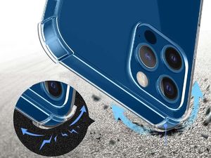 Alogy Alogy Etui na telefon ShockProof do Apple iPhone 12/ 12 Pro przezroczyste uniwersalny 5