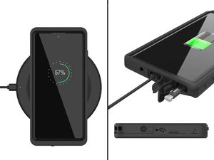 Alogy Etui na telefon Alogy wodoodporne Waterproof IP68 do Galaxy S20 Plus uniwersalny 9