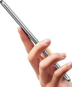 Dr.Fit Etui na telefon magnetyczne Dr.Fit szklane do Xiaomi Redmi Note 8T Srebrne uniwersalny 2