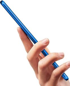 Dr.Fit Etui na telefon magnetyczne Dr.Fit szklane do Huawei P40 Lite Niebieskie uniwersalny 4