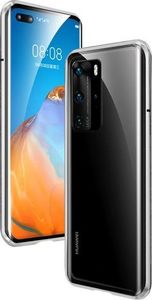 Dr.Fit Etui na telefon magnetyczne Dr.Fit szklane do Huawei P40 Pro Srebrne uniwersalny 2