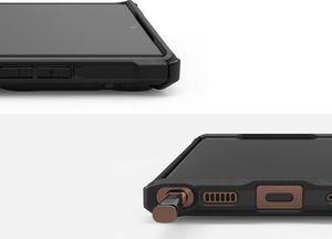 Ringke Etui na telefon Ringke Fusion X do Samsung Galaxy Note 20 Ultra Black uniwersalny 6
