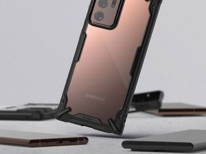 Ringke Etui na telefon Ringke Fusion X do Samsung Galaxy Note 20 Ultra Black uniwersalny 8