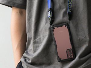 Ringke Etui na telefon Ringke Fusion X do Samsung Galaxy Note 20 Black uniwersalny 6