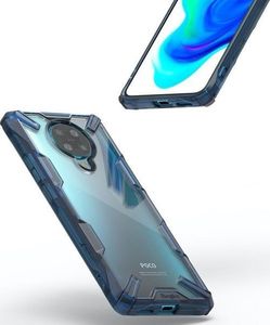 Ringke Ringke Fusion X Etui na telefon do Pocophone F2 Pro/Redmi K30 Pro Space Blue uniwersalny 3