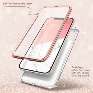 Supcase Supcase Etui na telefon Cosmo do Apple iPhone 12 Mini 5.4 Marble Pink uniwersalny 2