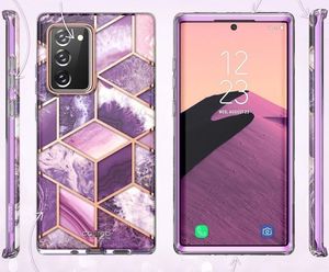 Supcase Etui na telefon Supcase Cosmo do Samsung Galaxy Note 20 Marble Ameth uniwersalny 5