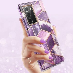 Supcase Etui na telefon Supcase Cosmo do Samsung Galaxy Note 20 Marble Ameth uniwersalny 6